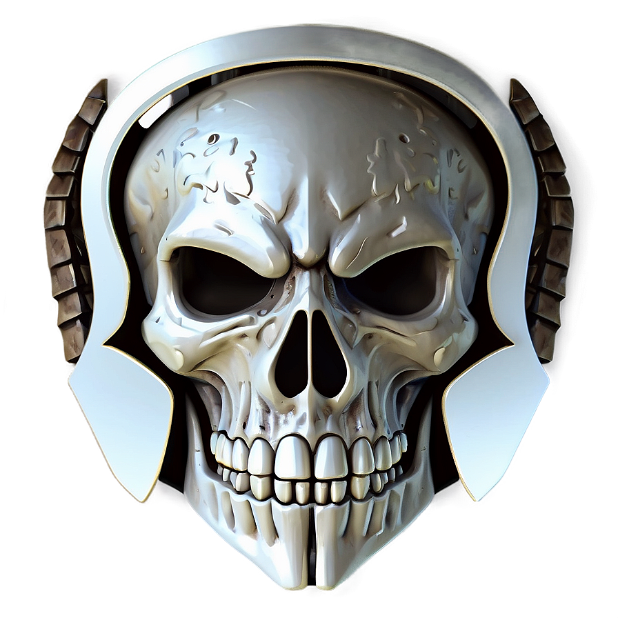 Warrior Skull Emblem Png C