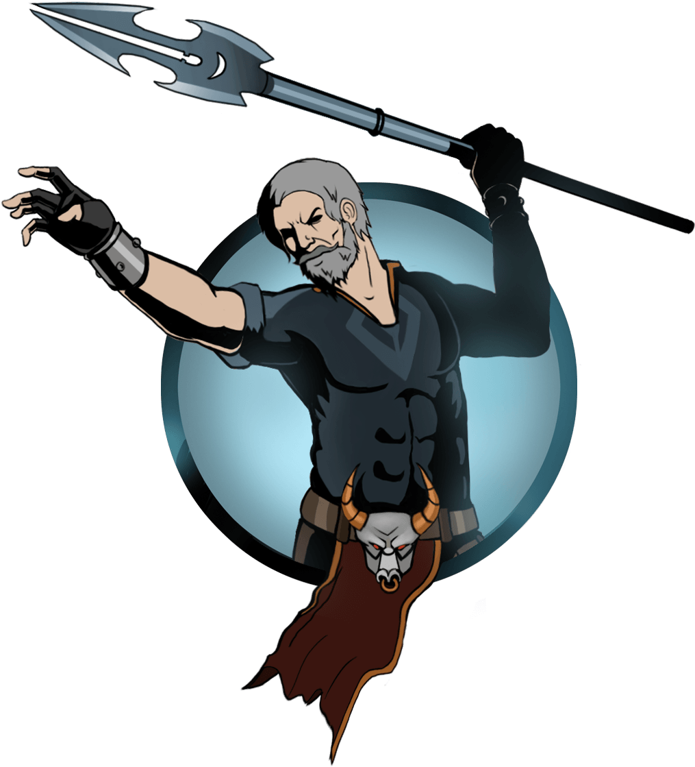 Battle Clipart Spear - Shadow Fight 2 Capra, HD Png Download PNG image with a transparent background, free high-resolution download