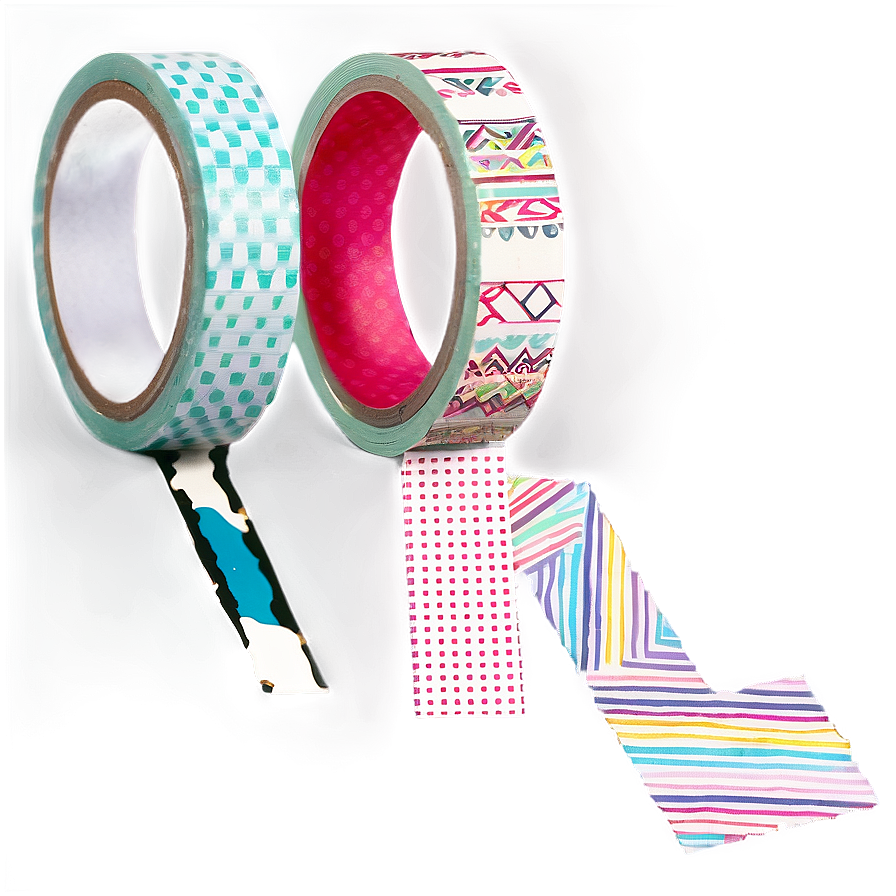 Washi Tape Aesthetic Designs Png 33