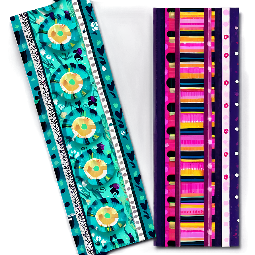 Washi Tape Bookmarks Png Ltu29