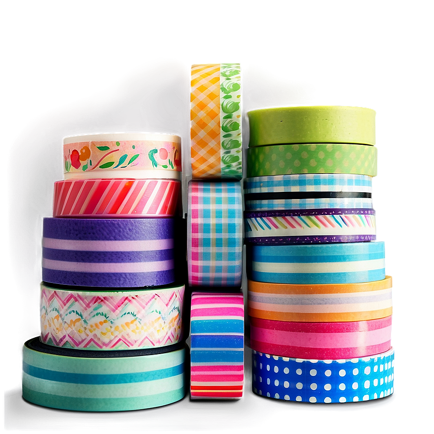 Washi Tape Bundle Png Diy12