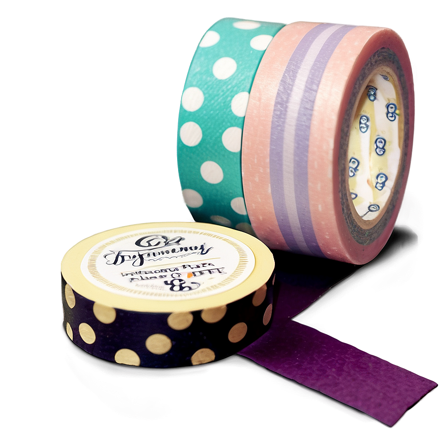 Washi Tape Packaging Png 45