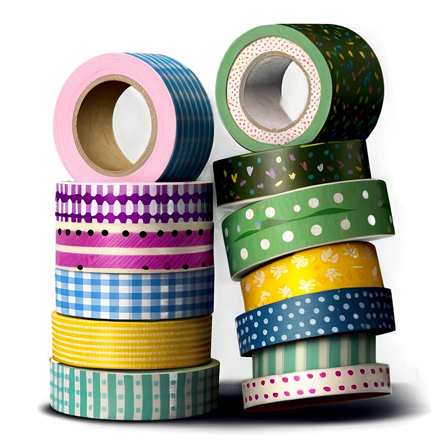 Washi Tape Packaging Png Kfq50