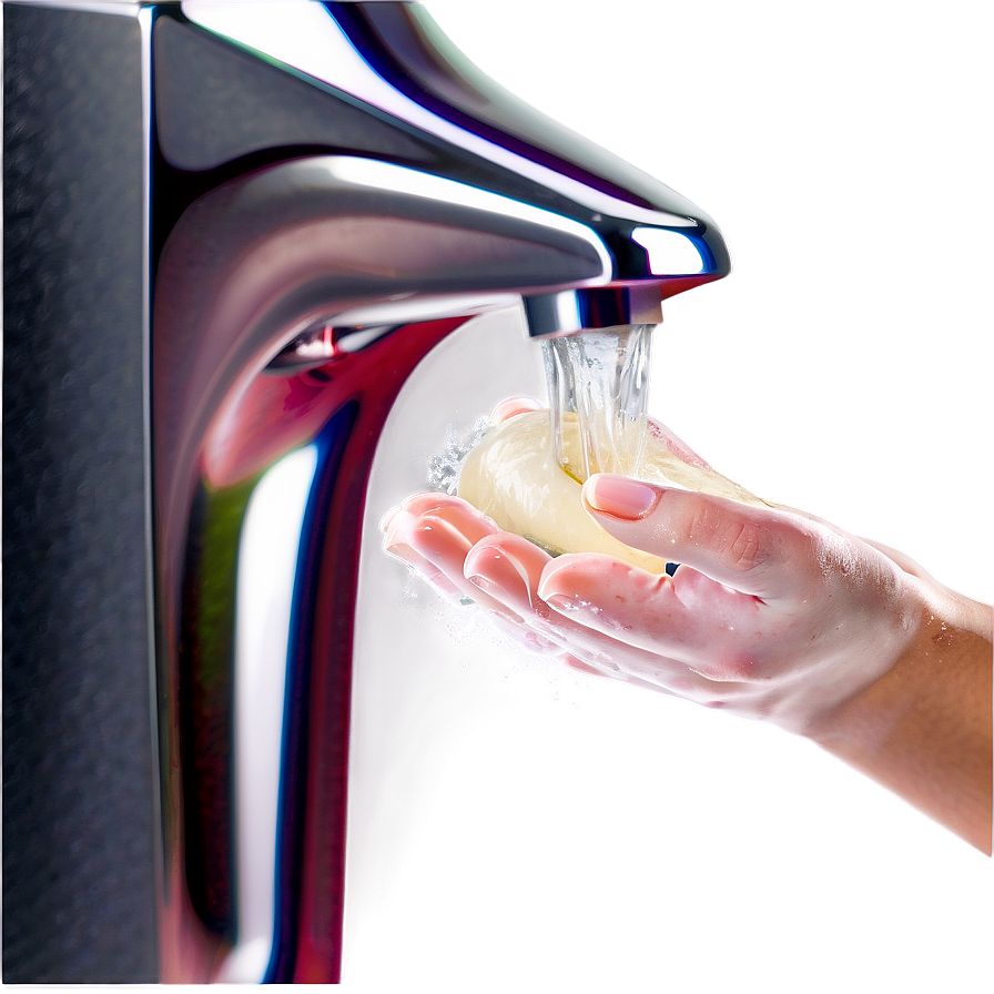 Washing Hands Foam Soap Png 47