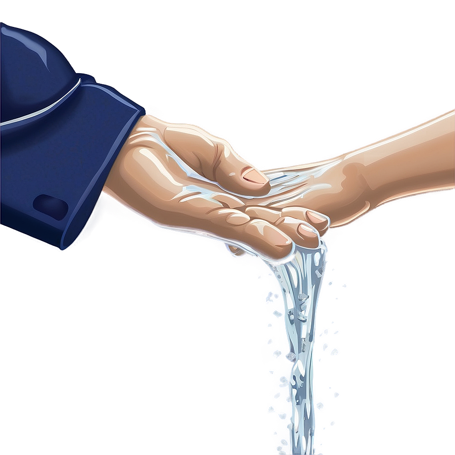 Washing Hands In Running Water Png 06122024