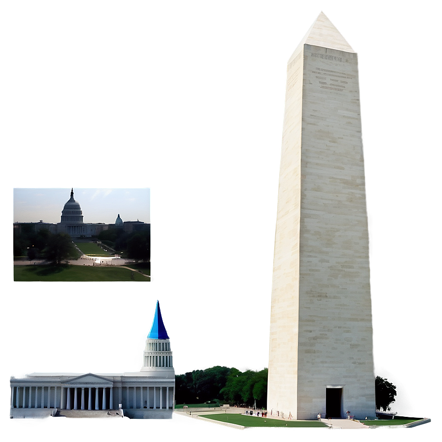 Washington Monument Educational Diagram Png 36