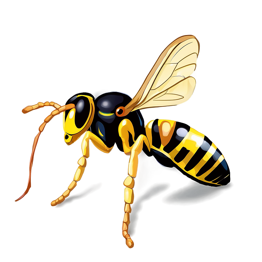 Wasp Vector Art Png 93