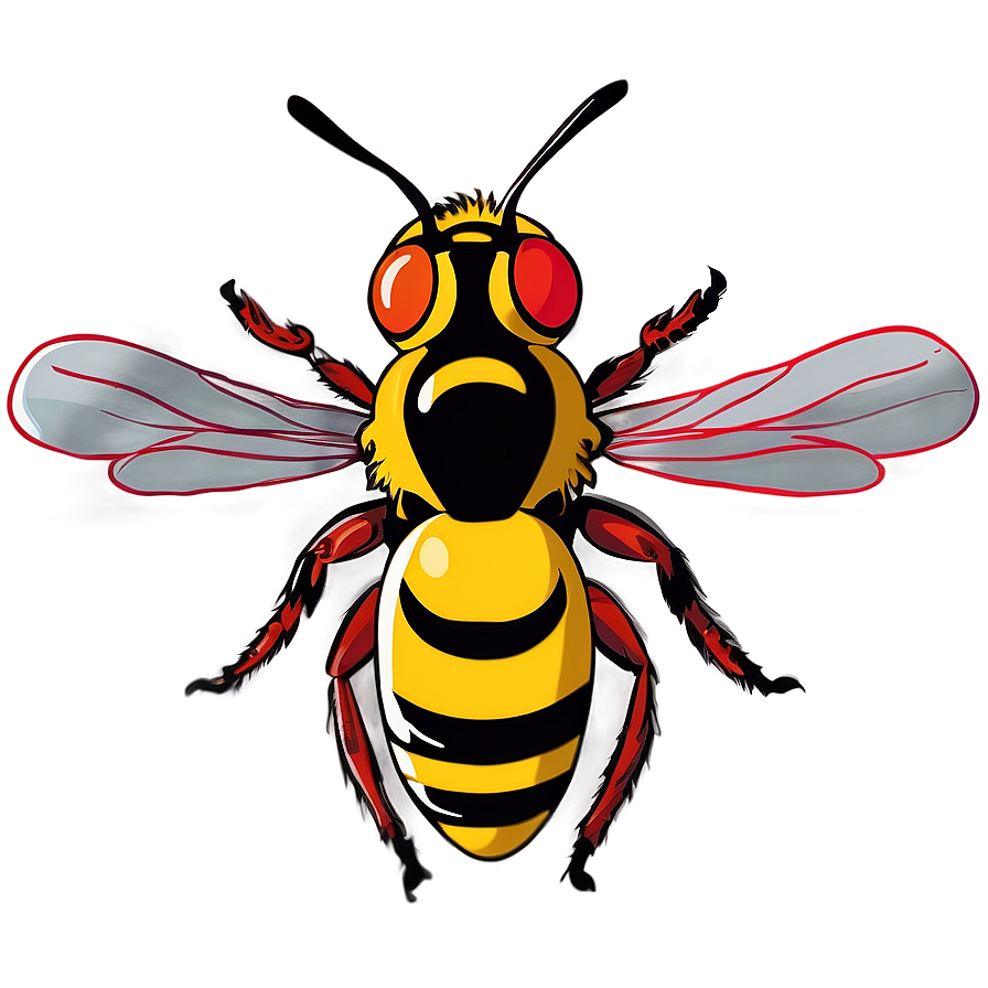 Wasp Vector Art Png Ess
