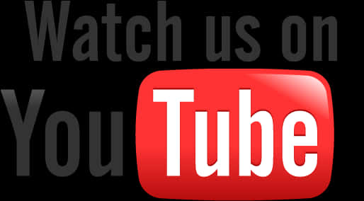 Watch Us On You Tube Logo