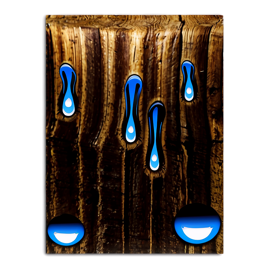 Water Drip On Wood Png Puf