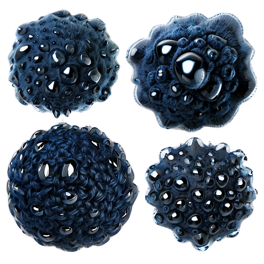 Water Drops On Wool Texture Png 71