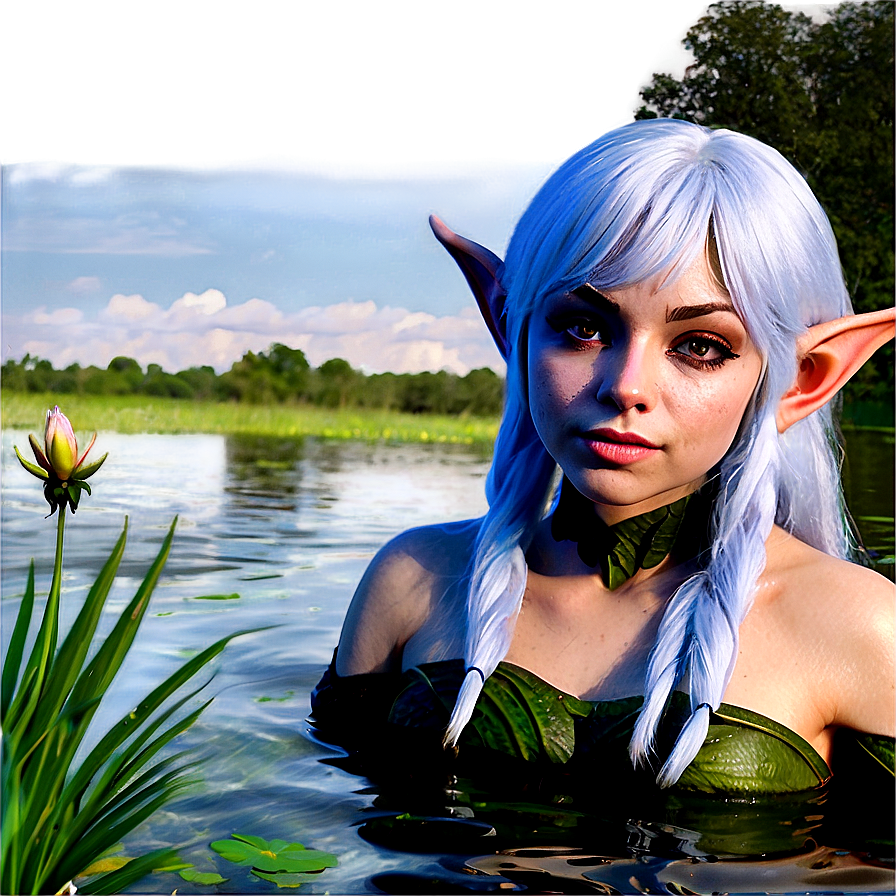 Water Elf By The Lake Png Lrt