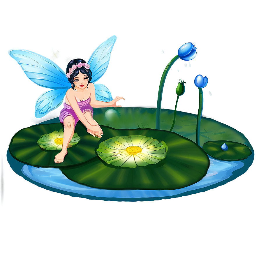 Water Lily Fairy Png 78