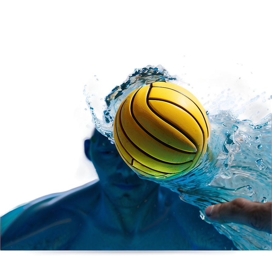 Water Polo Ball Close-up Png Kqe