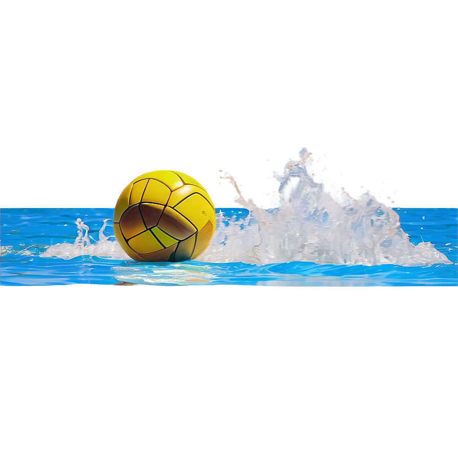 Water Polo Ball In Motion Png Rwu