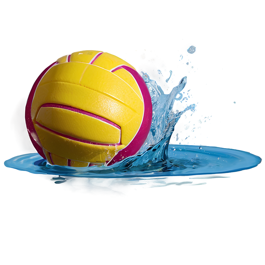 Water Polo Ball In Water Png 06132024