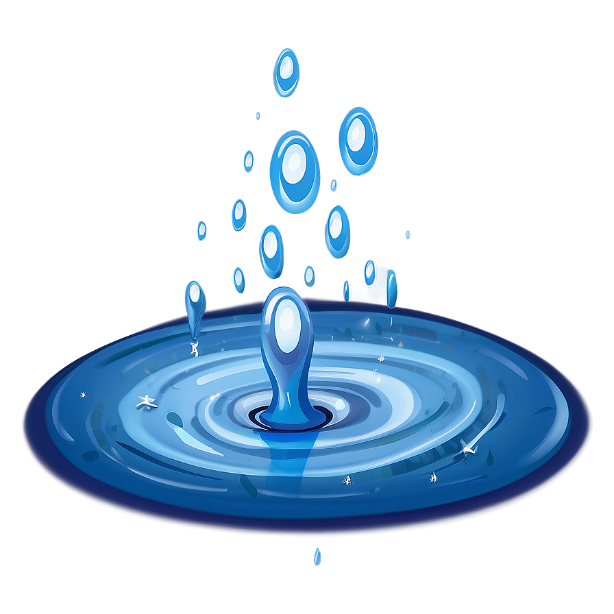 Water Puddle Illustration Png 06132024