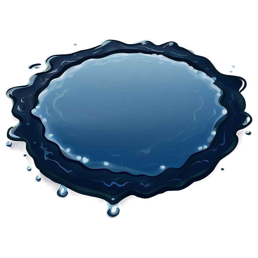 Water Puddle Vector Png Ivp