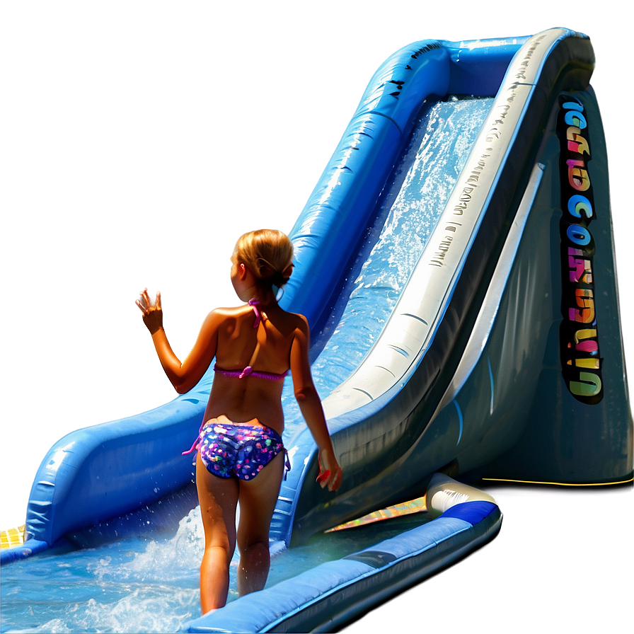 Water Slide Fun Png 06122024