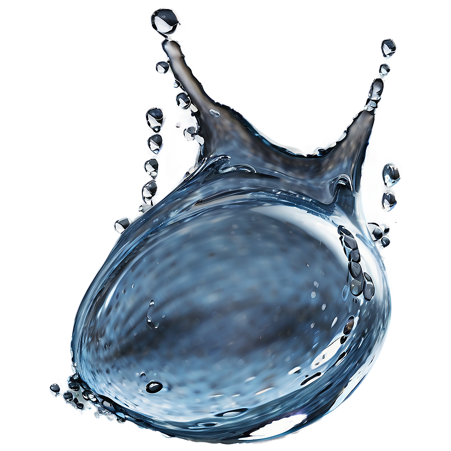 Water Splash Droplets Png Wcw30