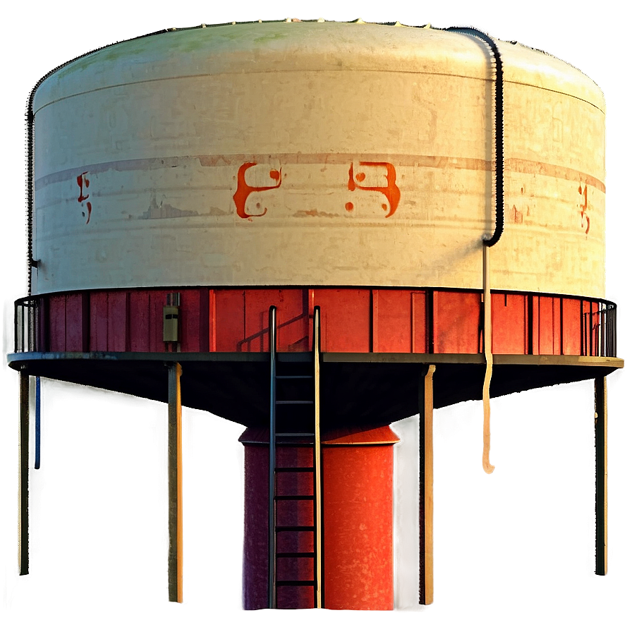 Water Tower At Dawn Png Jlh