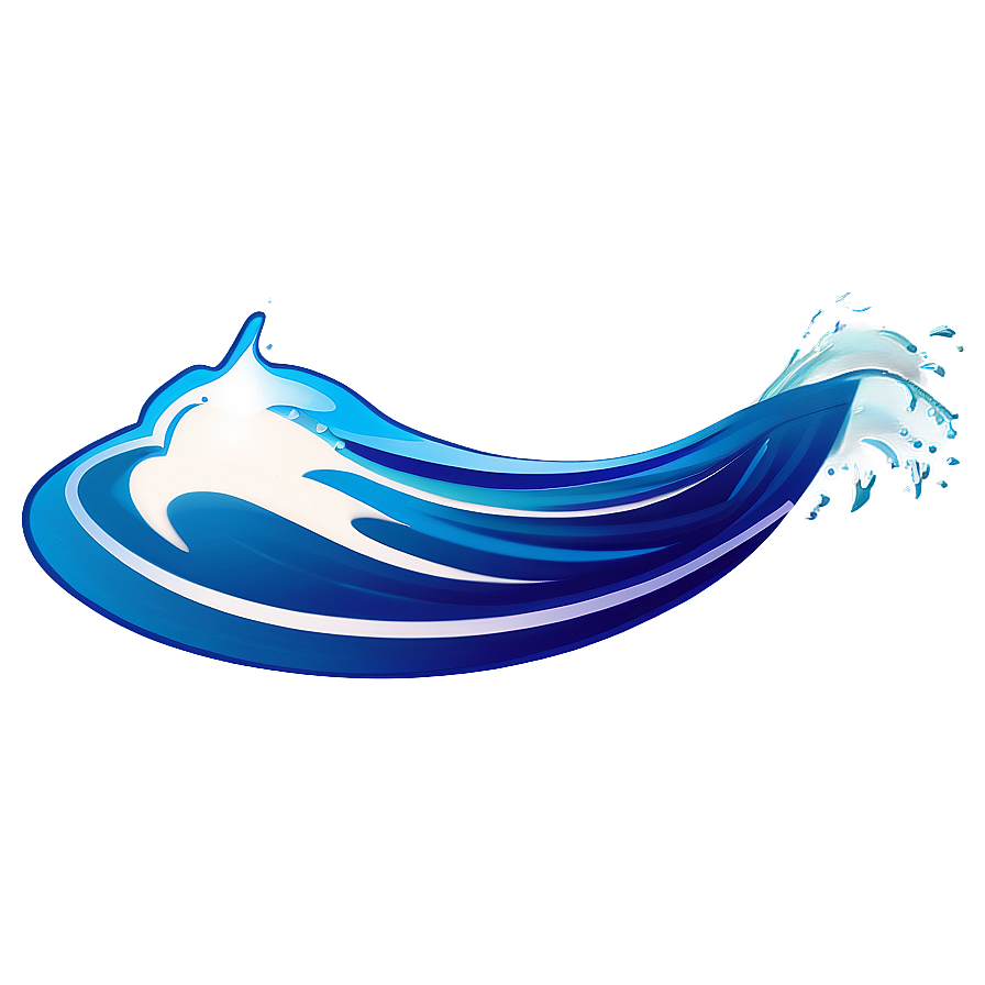 Water Wave Illustration Png 05042024