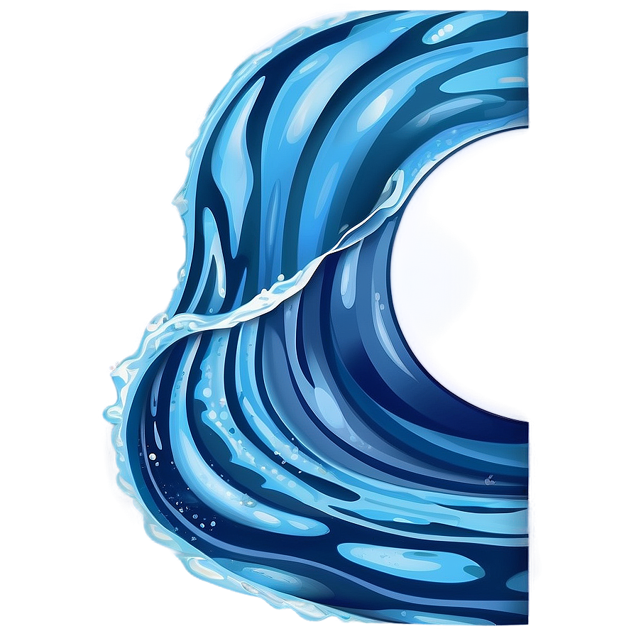 Water Wave Illustration PNG mnb80 PNG image with a transparent background, free high-resolution download