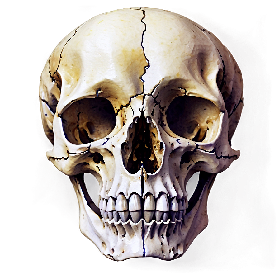 Watercolor Animal Skull Png 10