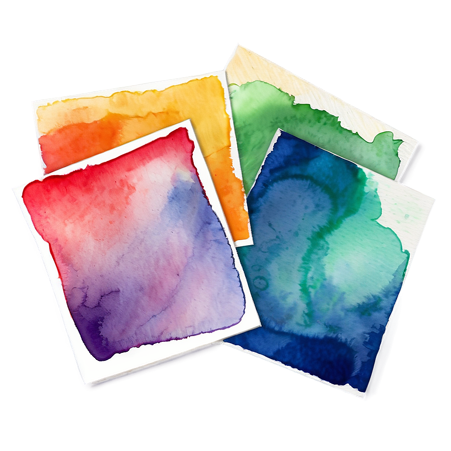 Watercolor Art Papers Png 06122024