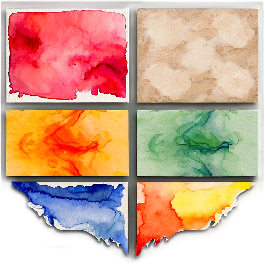 Watercolor Art Papers Png 06122024