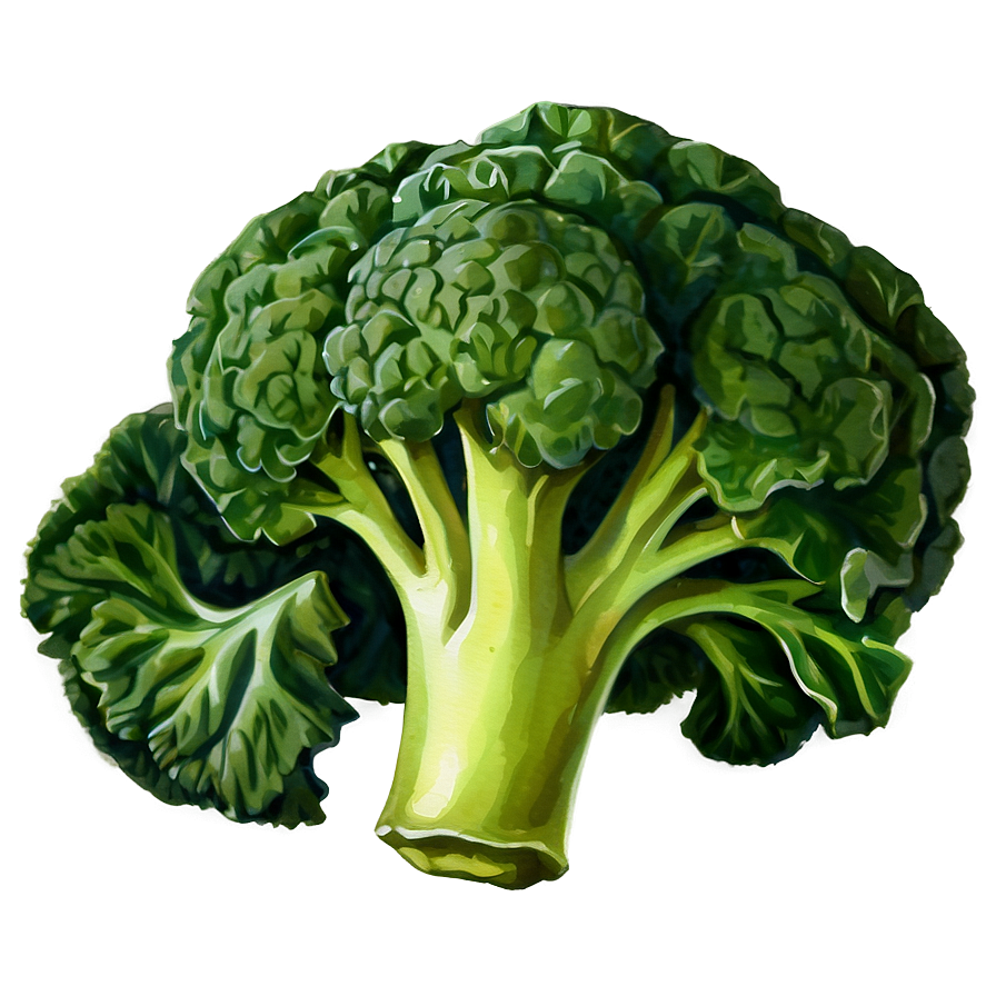 Watercolor Broccoli Png Cpb