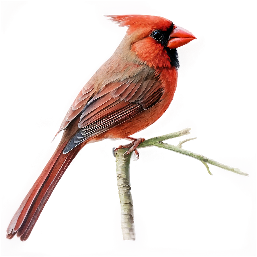 Watercolor Cardinal Png Sup71