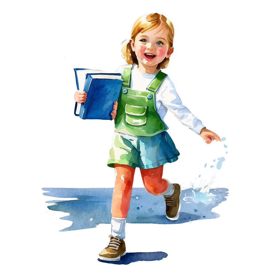 Watercolor Children’s Book Illustrations Png 14