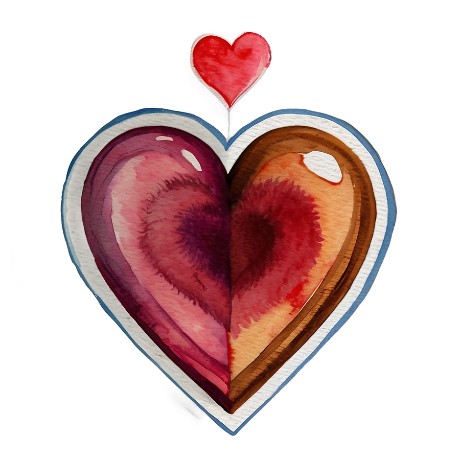 Watercolor Corazon Png Epg3