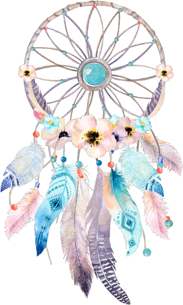 Watercolor Dreamcatcher Artwork