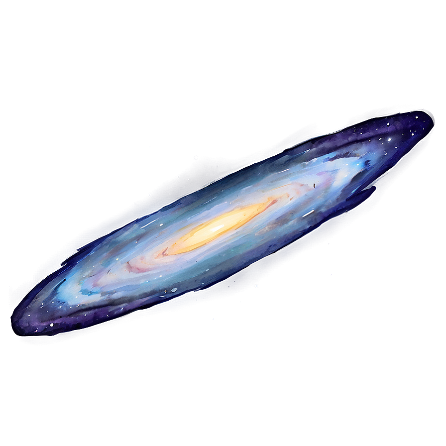 Watercolor Galaxy Sky Png Alu44