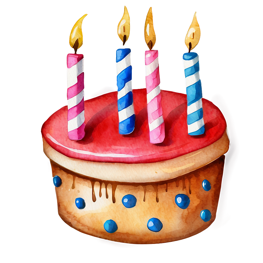 Watercolor Happy Birthday PNG uce92 PNG with transparent background