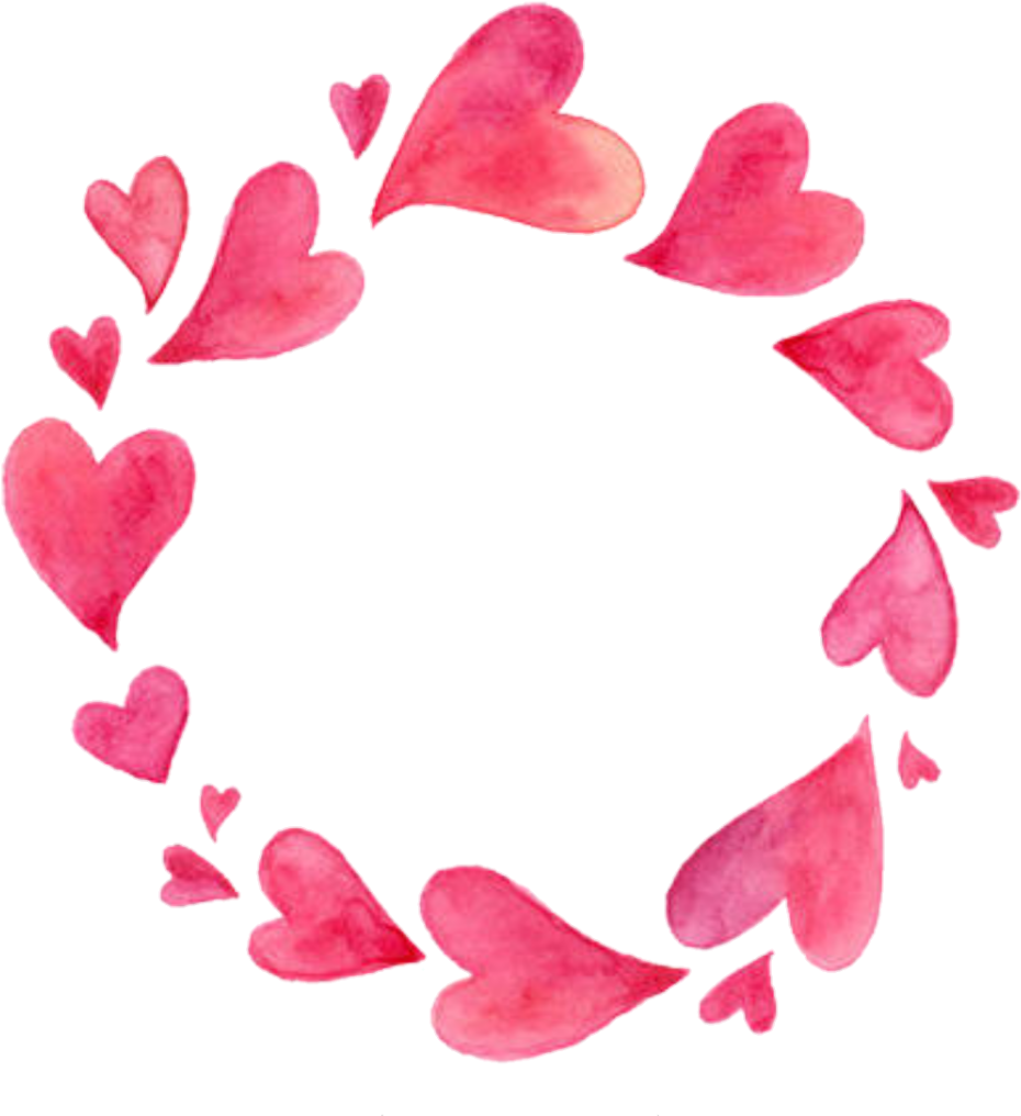 #hearts #heart #borders #frames #round #frame #border - Round Heart Border, HD Png Download PNG image with a transparent background, free high-resolution download