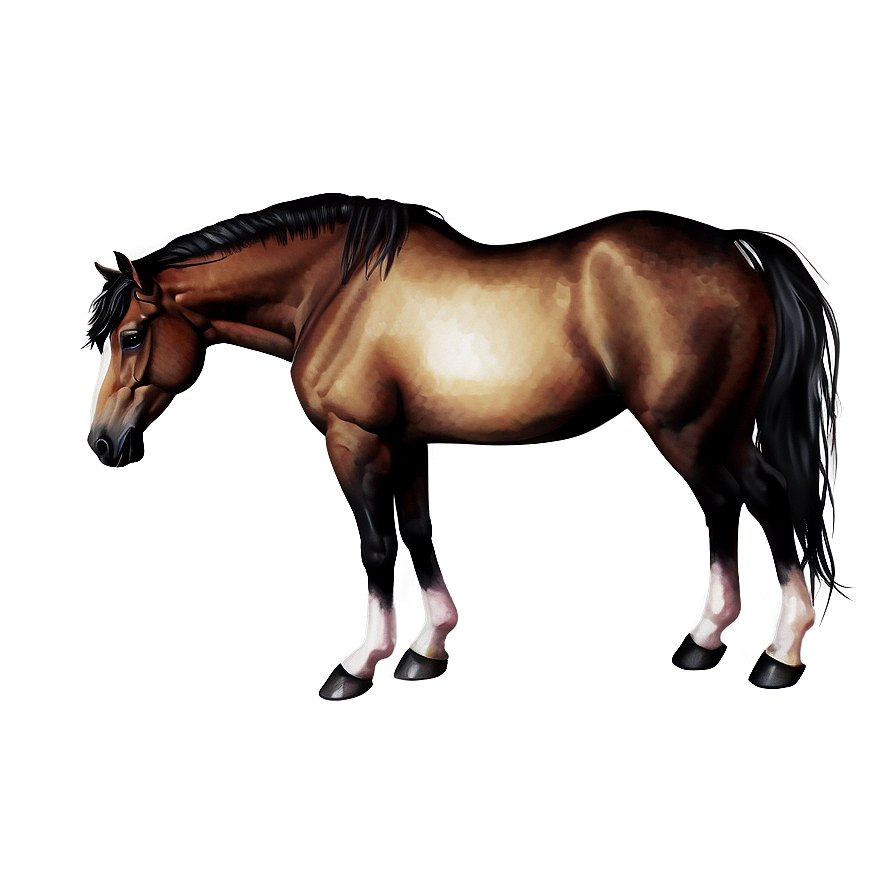 Watercolor Horse Png 61