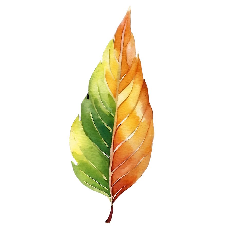 Watercolor Leaves PNG 98 PNG with transparent background