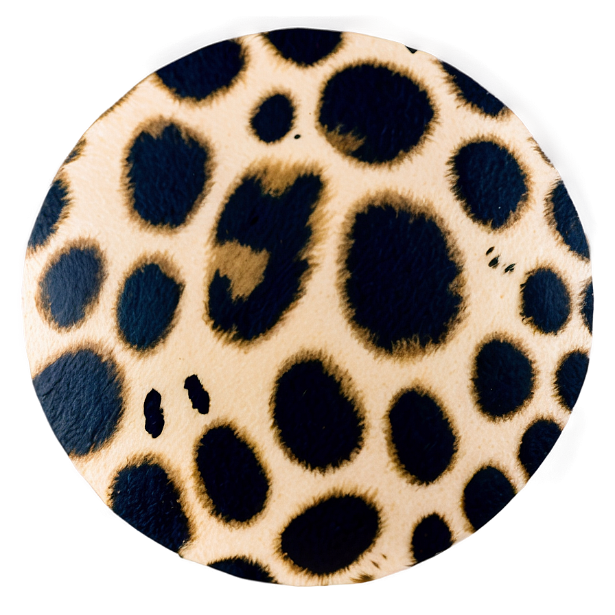 Watercolor Leopard Spots Png Gff