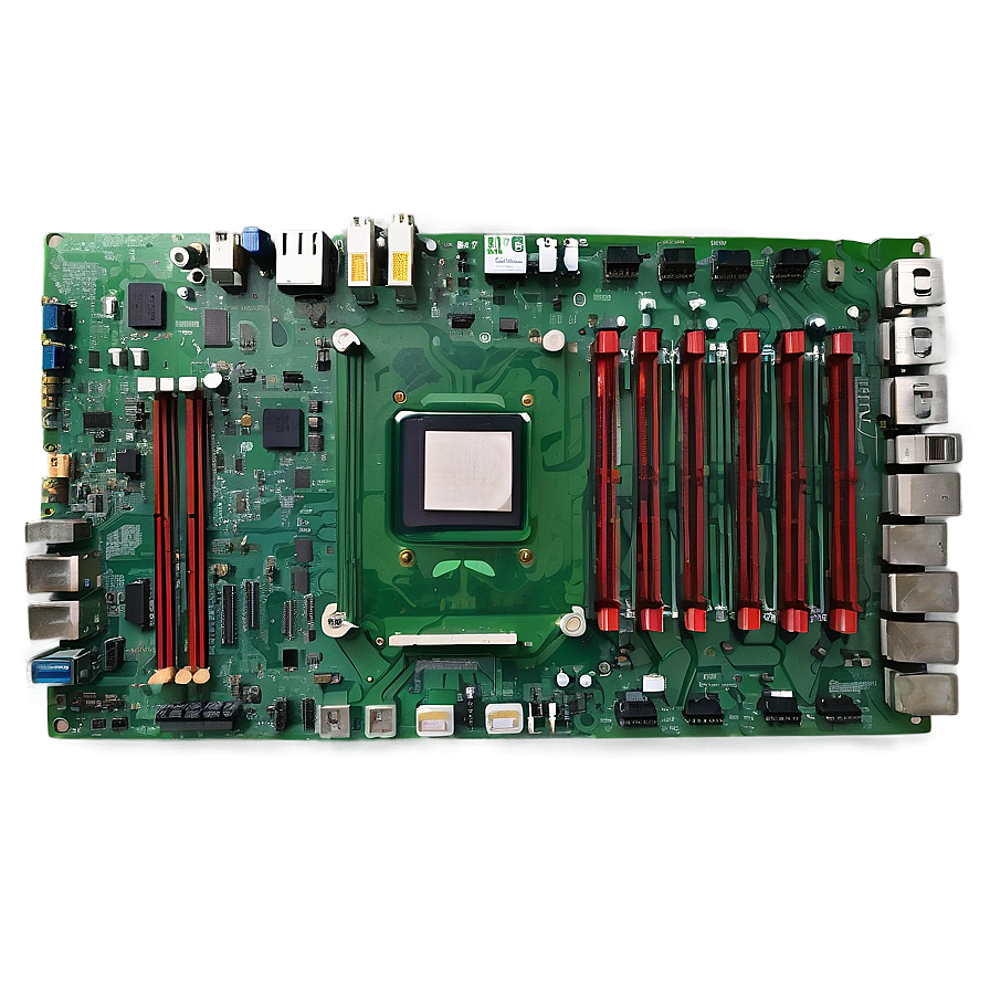 Watercolor Motherboard Painting Png 30