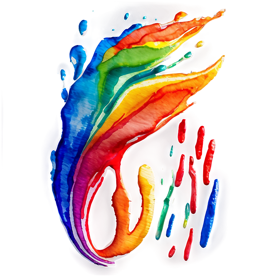 Watercolor Paint Splash Png 90