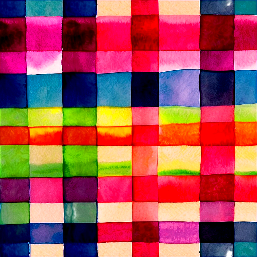 Watercolor Plaid Art PNG 73 PNG with transparent background