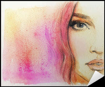 Watercolor Portrait Artwork