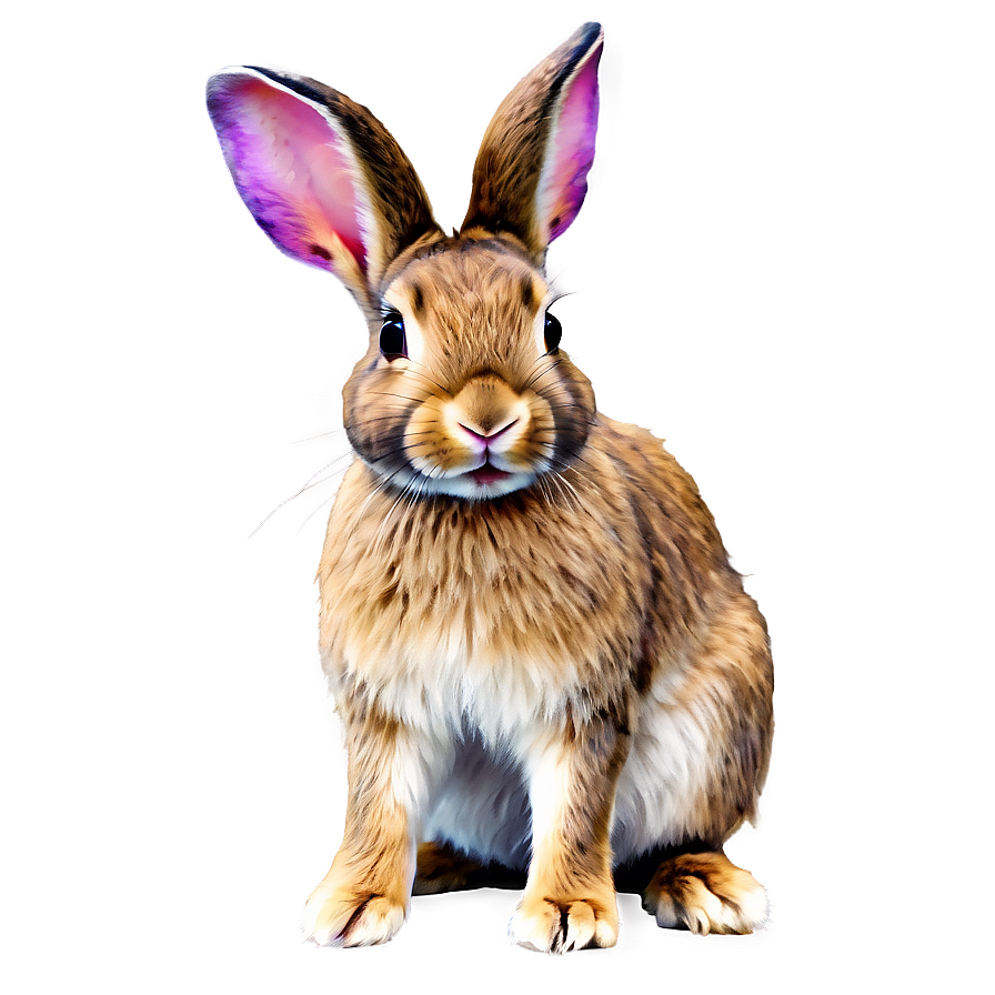 Watercolor Rabbit Png 86