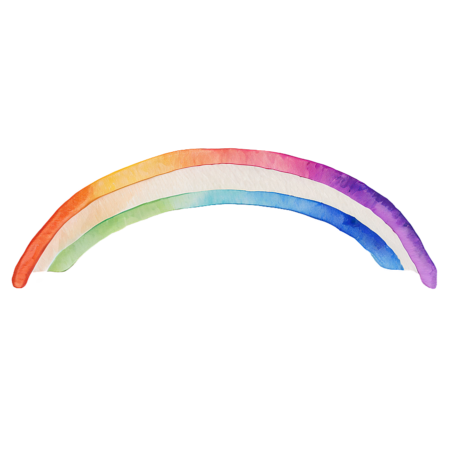 Watercolor Rainbow Doodles Png Fey38