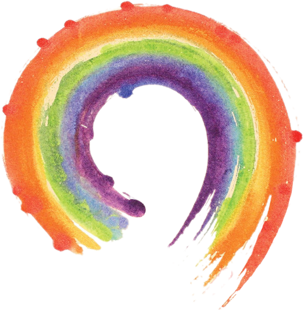 #paint #swirl #watercolor #rainbow #pride #lgbt #circle - Lgbt Paint Png, Transparent Png PNG with transparent background