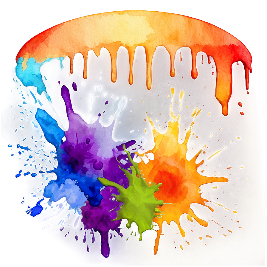 Watercolor Splash Graphic PNG ksu85 PNG with transparent background