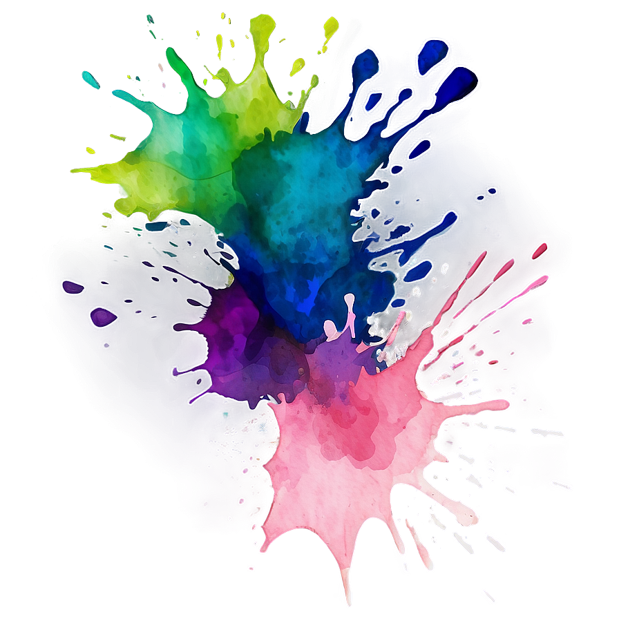 Watercolor Splash Png 41